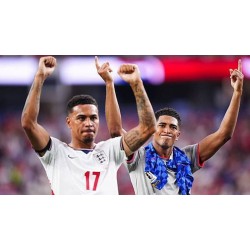 A Inglaterra apresentou uma partida marcada por garra e determinação inabalável A Inglaterra apresentou uma partida marcada por garra e determinação inabalável